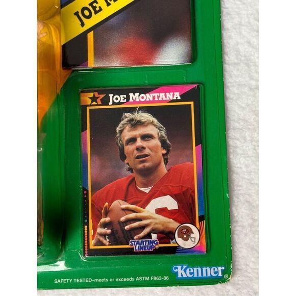 Kenner Starting Lineup Joe Montana 1992 San Francisco 49er's NFL - Picture 3 of 10